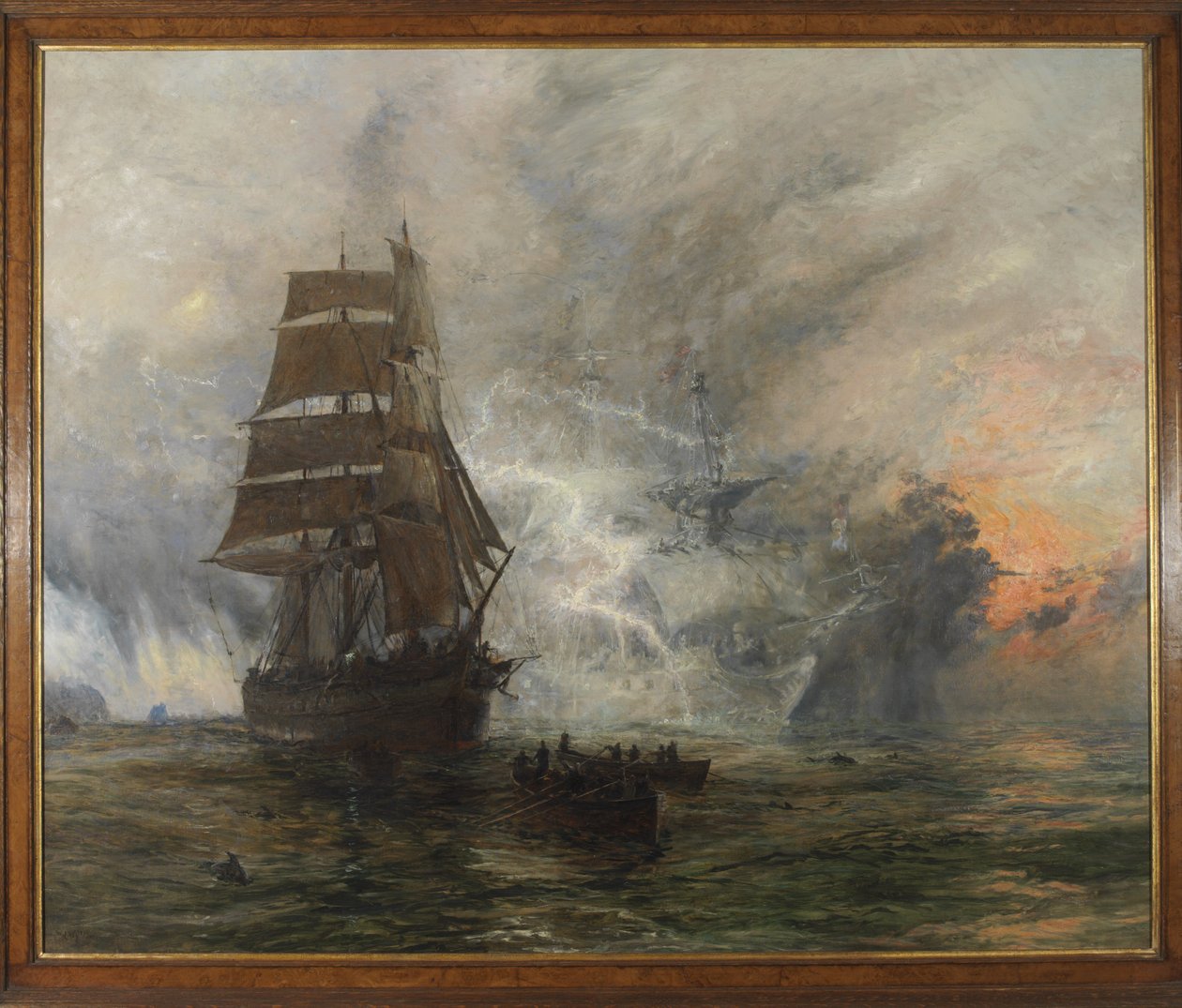 O Navio Fantasma de William Lionel Wyllie