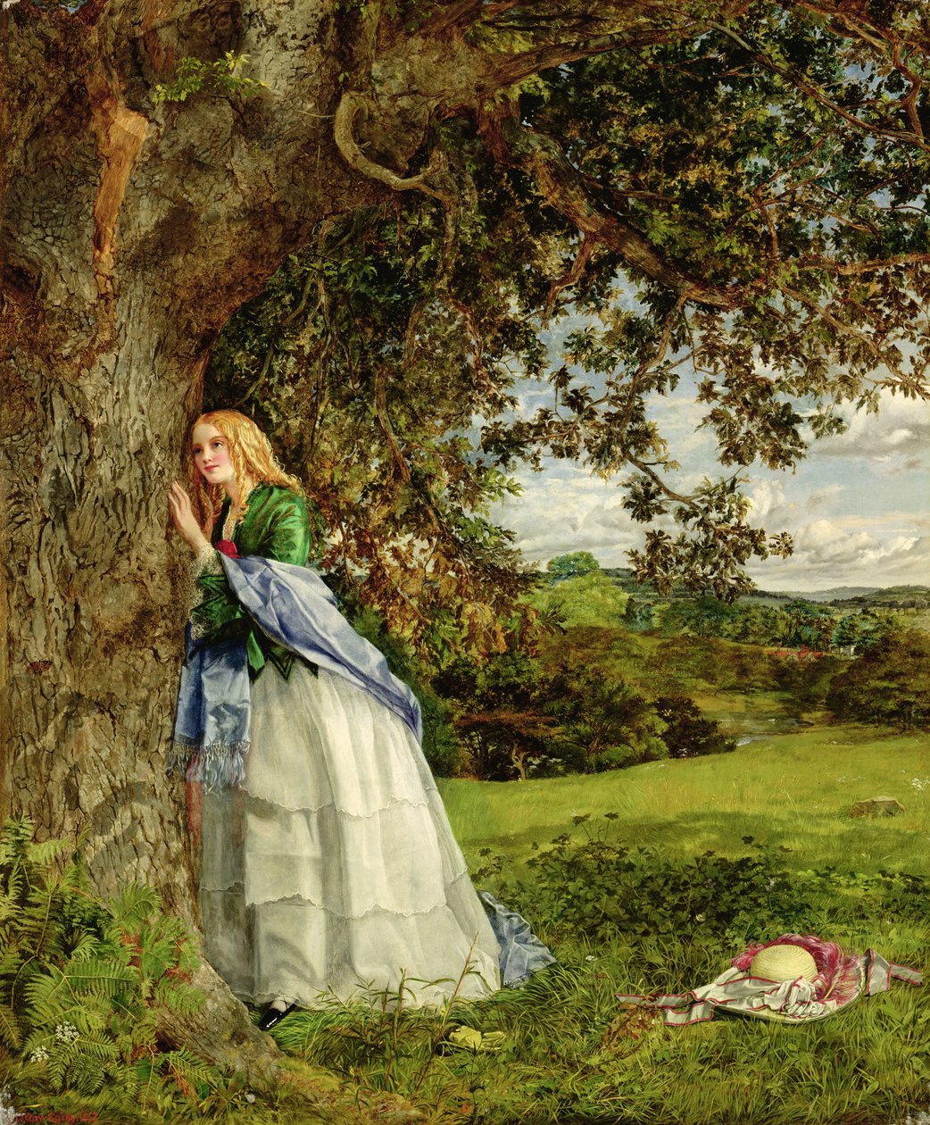 O carvalho falante, 1857 de William Maw Egley