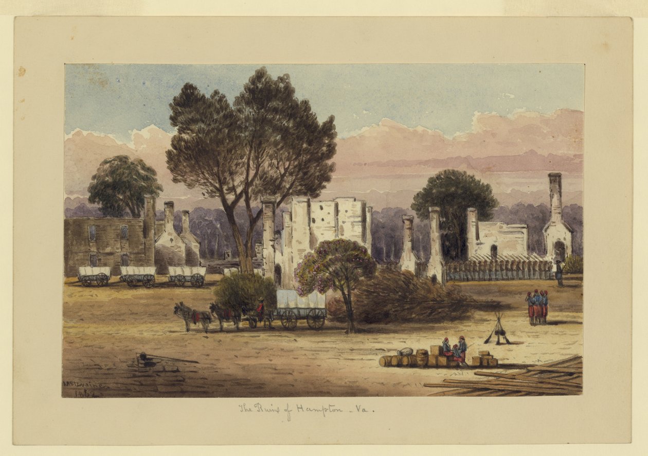 As ruínas de Hampton de William McIlvaine
