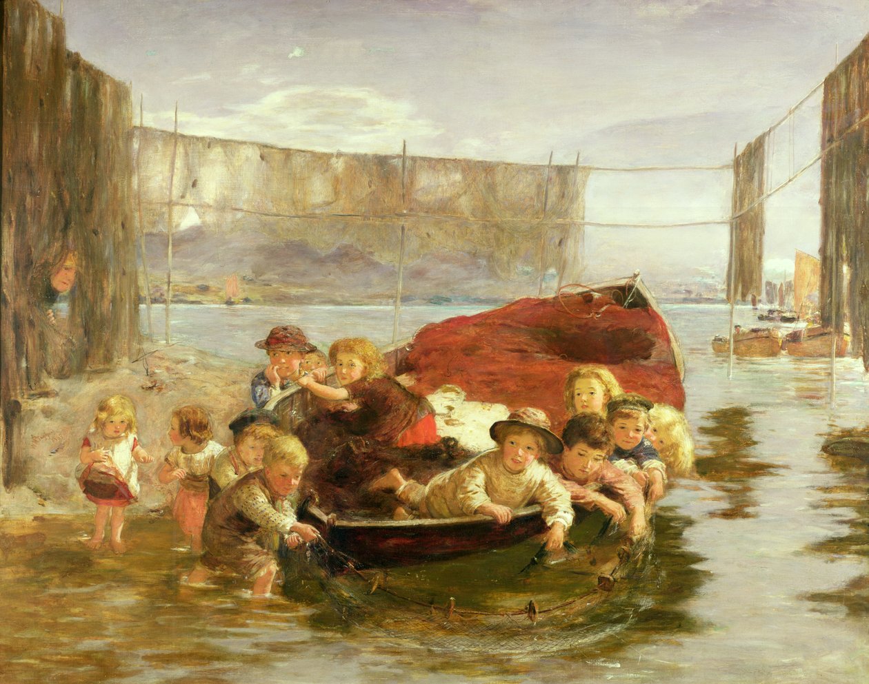 Os jovens arrastões de William McTaggart
