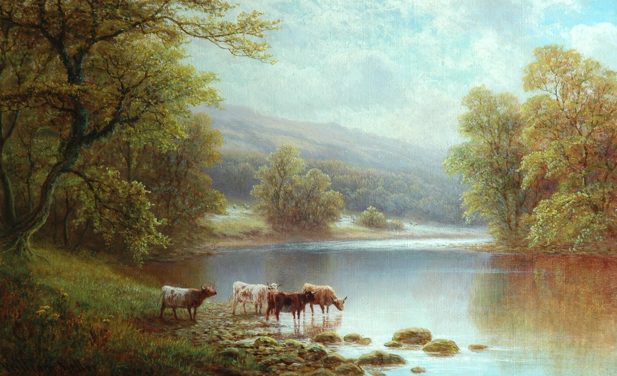 No Wharfe, Bolton Woods de William Mellor