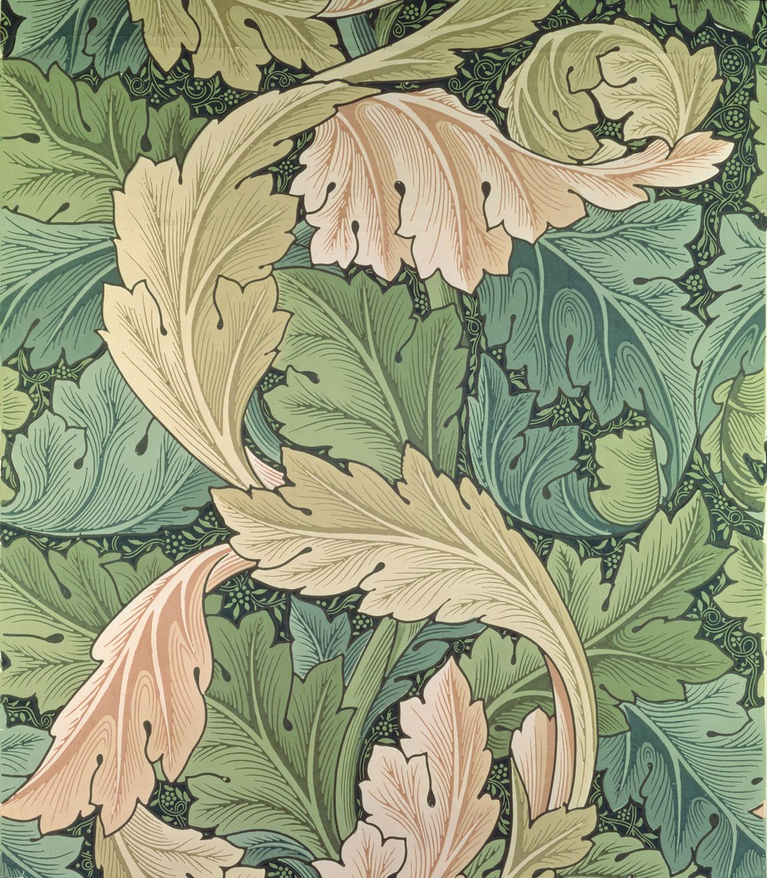 Design de papel de parede &39;Acanthus&39;, 1875 de William Morris