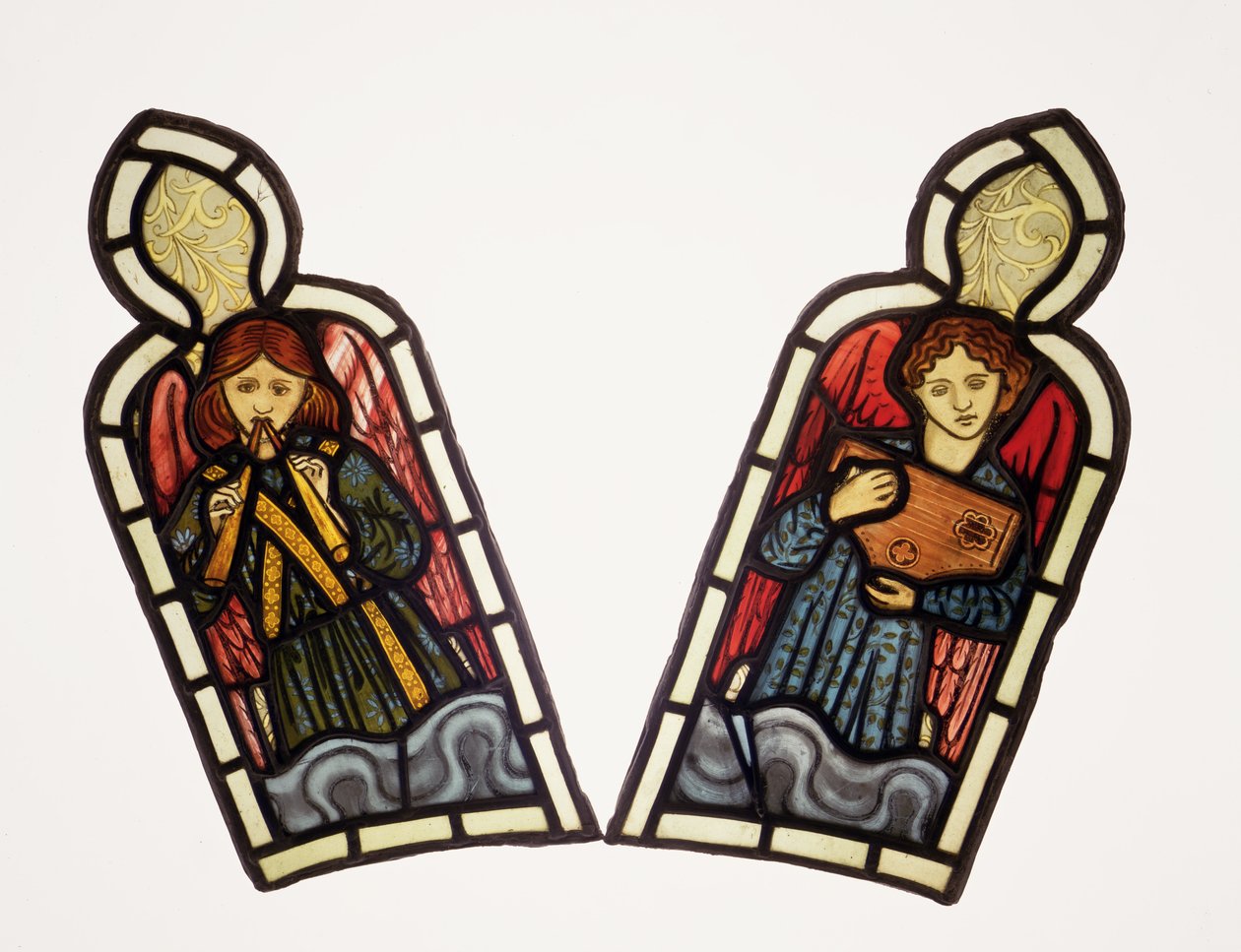 Design para vitrais de William Morris