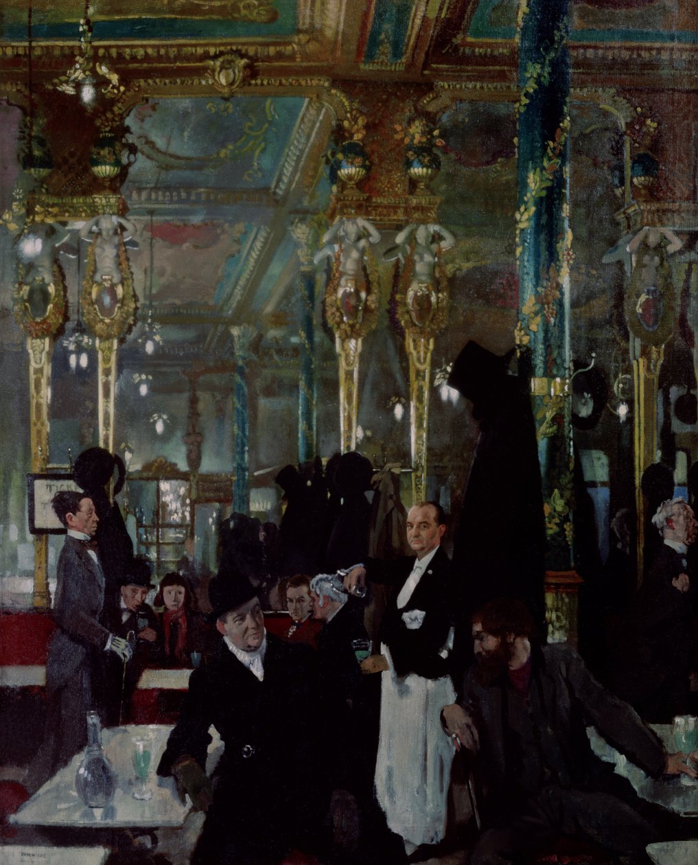 Cafe Royal, Londres, 1912 de William Orpen
