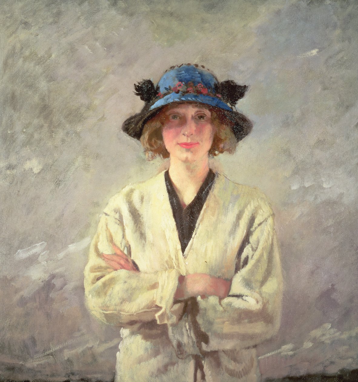 Menina em um vestido branco de William Orpen
