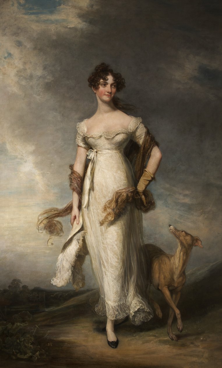 Georgiana Maria, Lady Leicester de William Owen