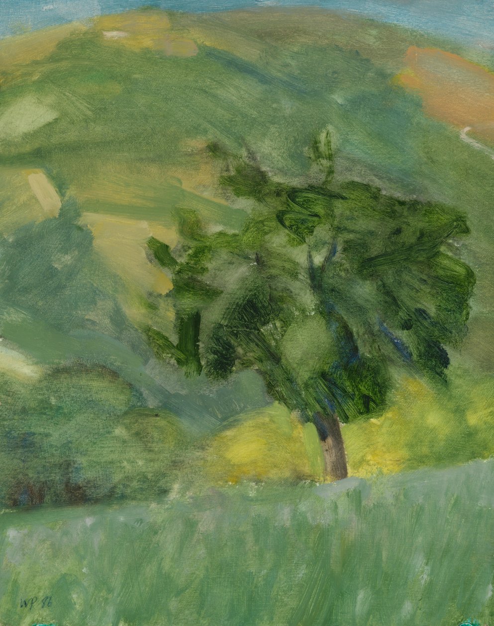 Árvore na colina, 2013 de William Packer