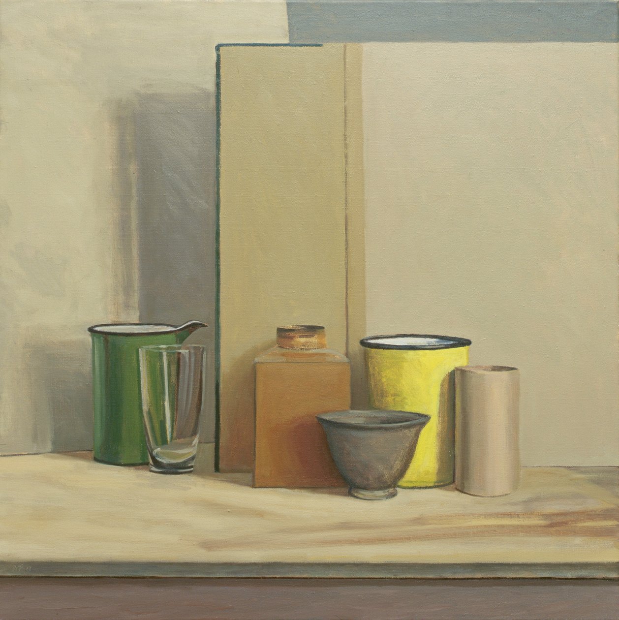 Amarelo e verde de William Packer