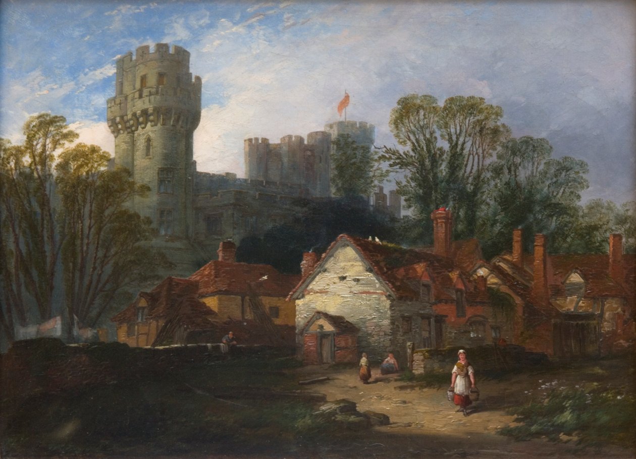 Castelo de Warwick, 1852 de William Pitt