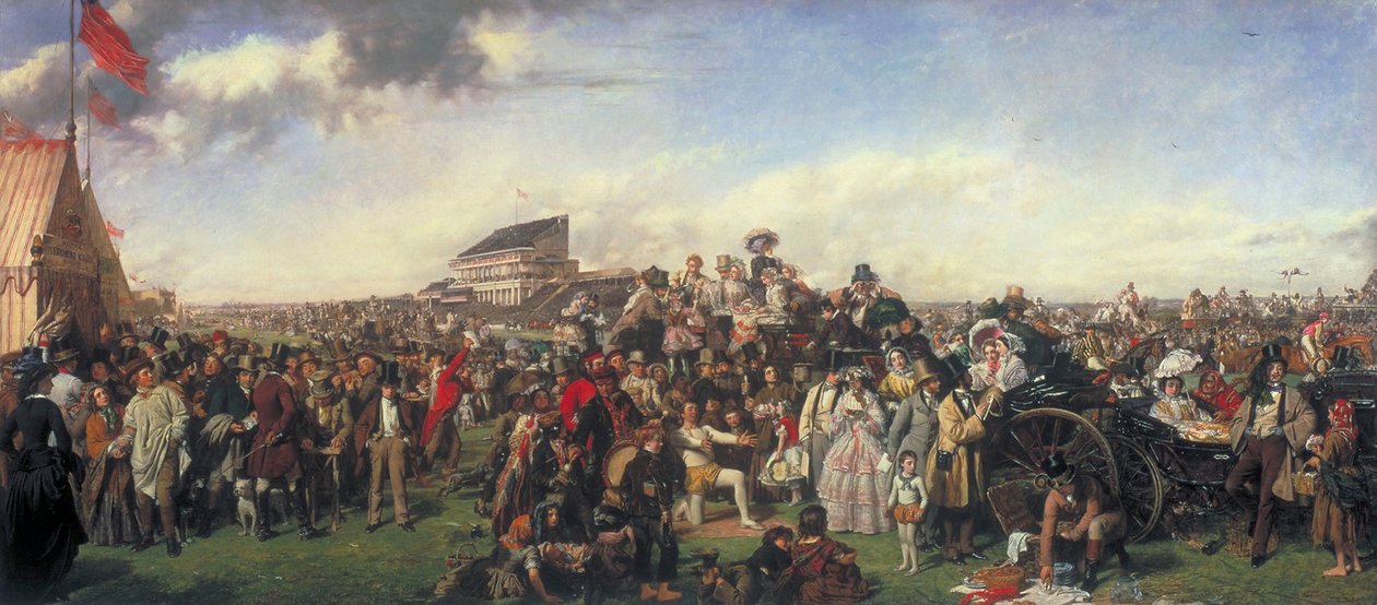O dia do Derby de William Powell Frith