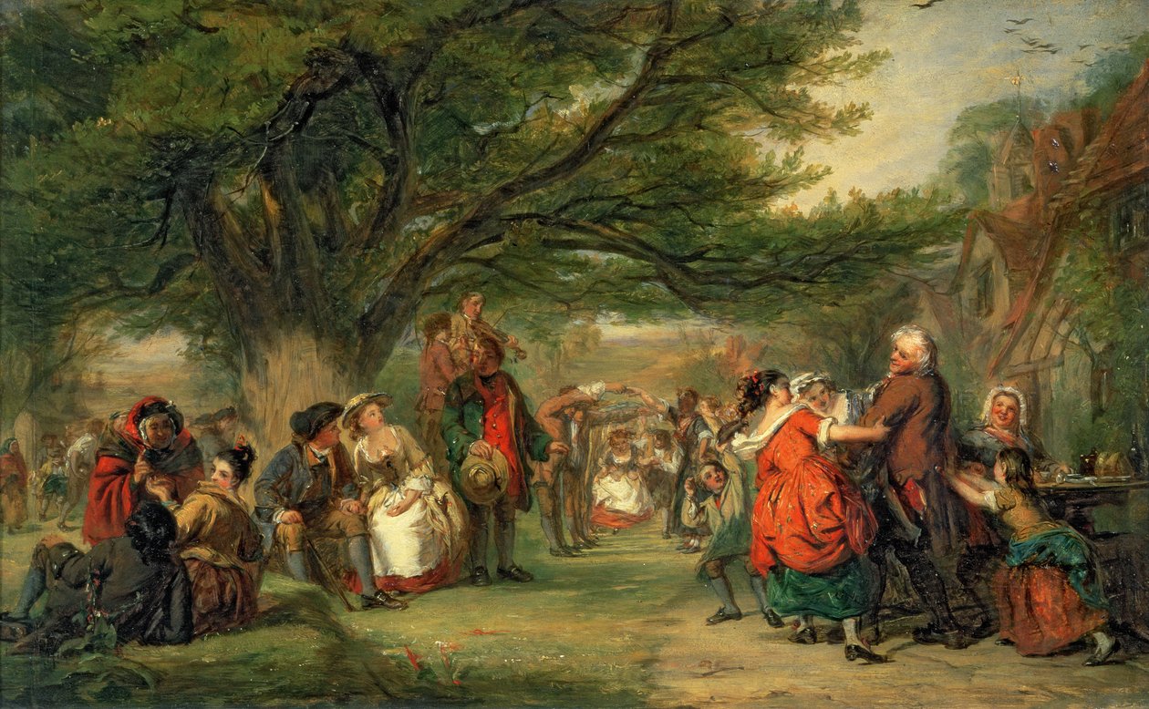 Village Merrymaking de William Powell Frith