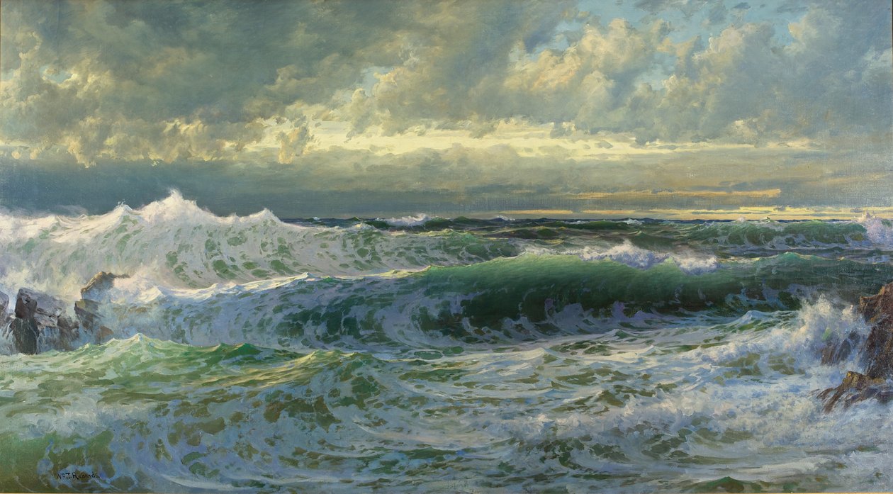 Depois de um vendaval, 1903 de William Trost Richards