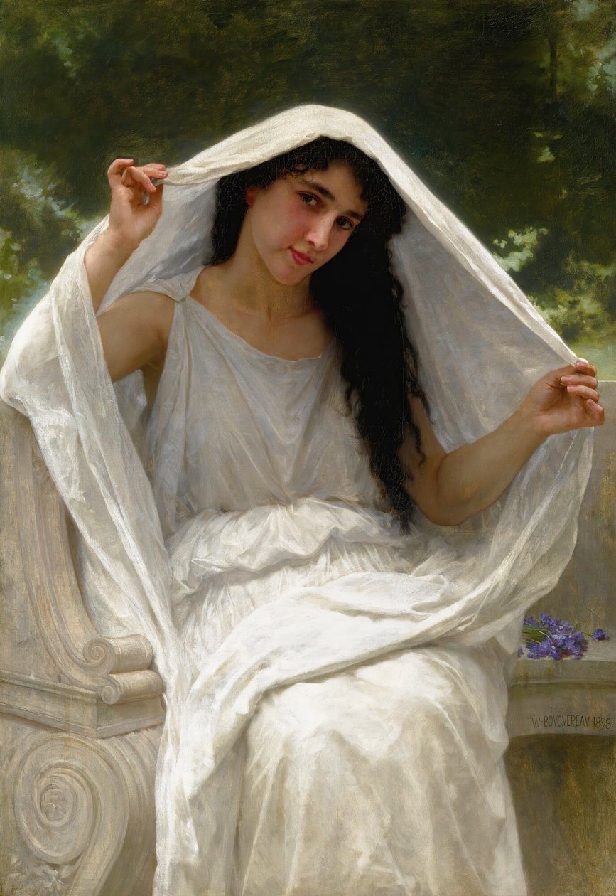 O véu de William Adolphe Bouguereau