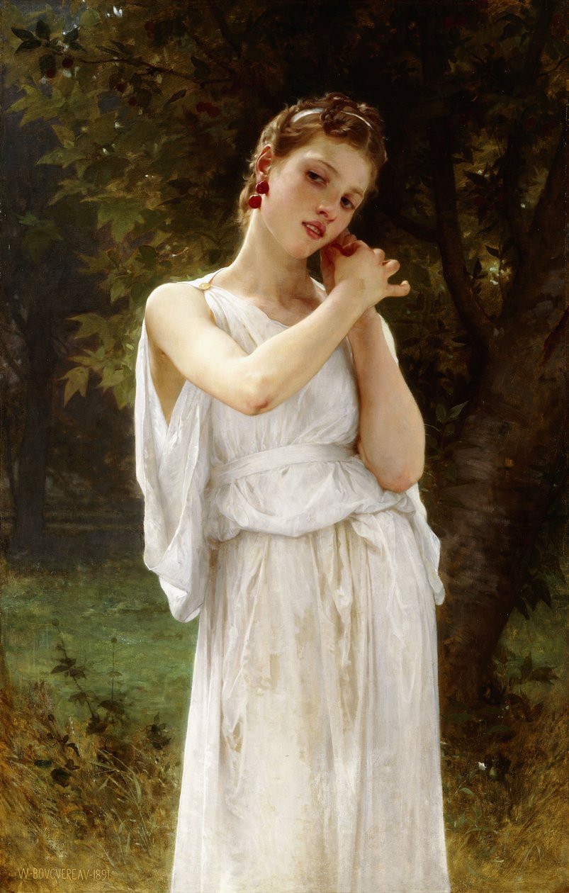 Brincos, 1891 de William Adolphe Bouguereau