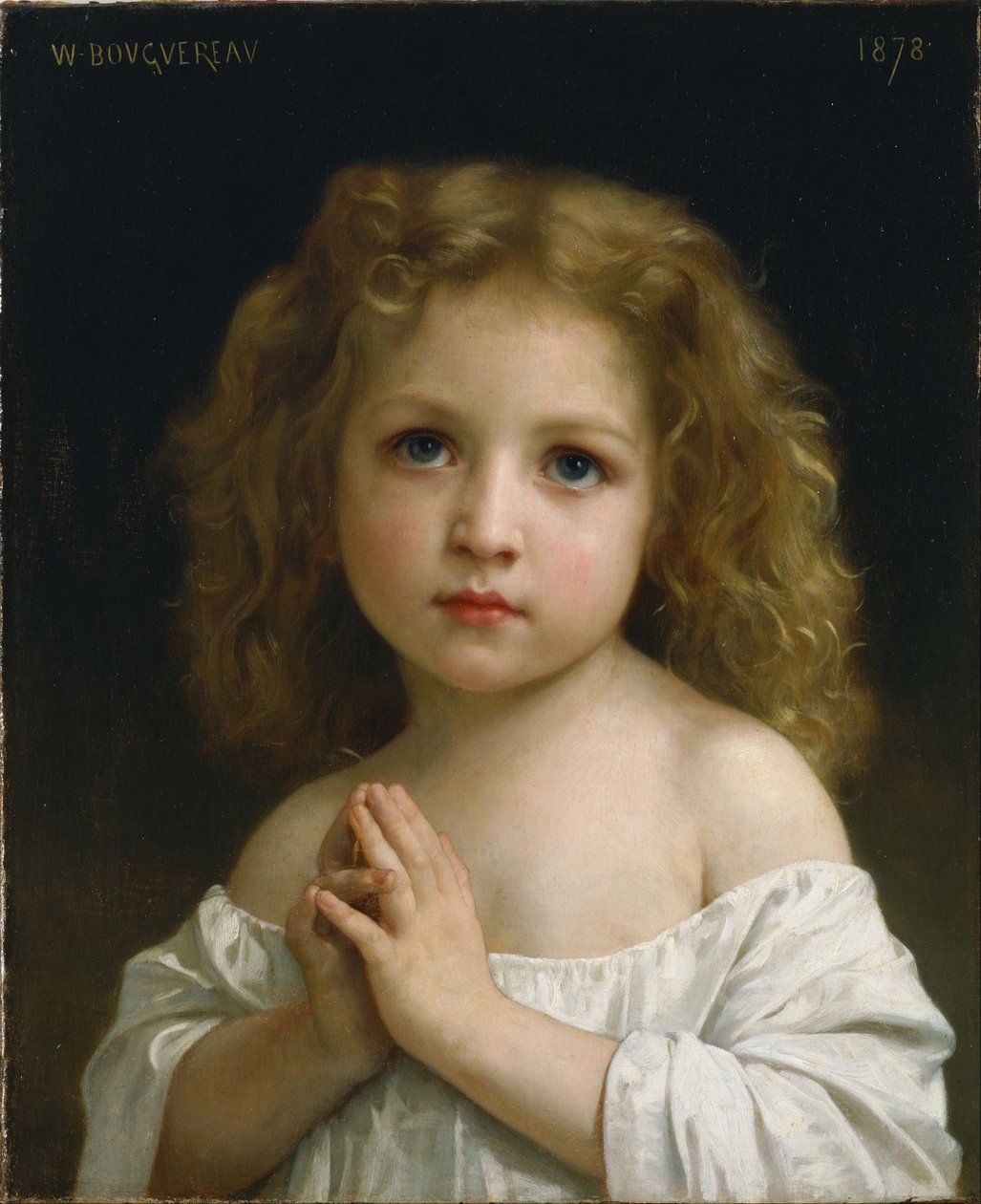 Menina, 1878 de William Adolphe Bouguereau