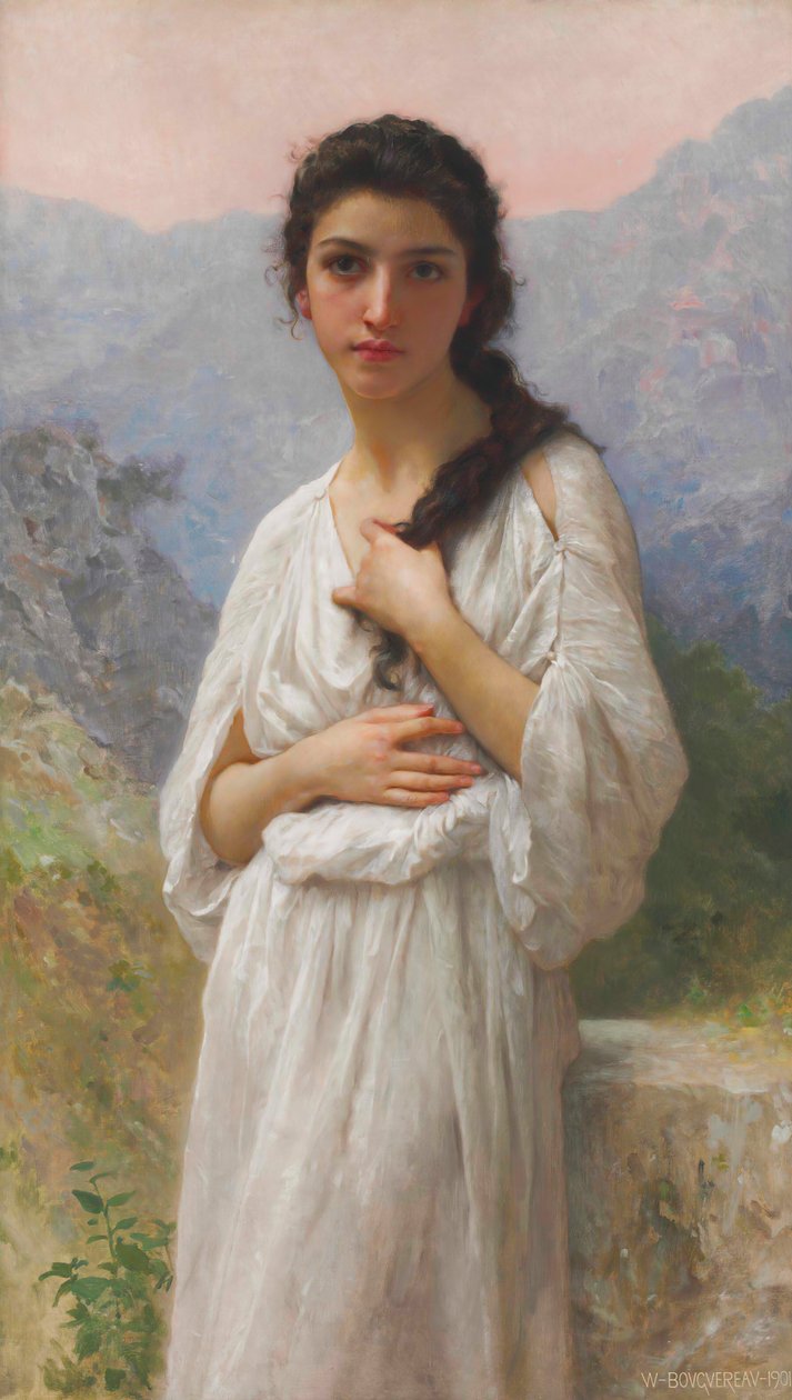 A espera de William Adolphe Bouguereau