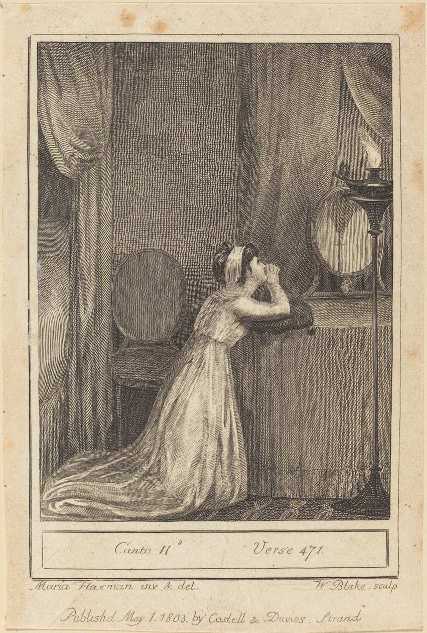 Canto II, Verso 471, 1803. de William Blake
