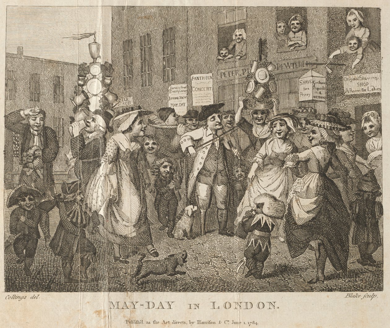 Primeiro de Maio em Londres de William Blake