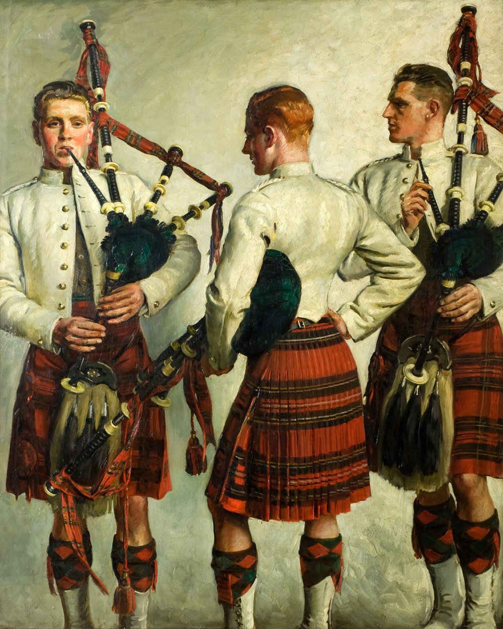 Pipe Practice de William Bruce Ellis Ranken