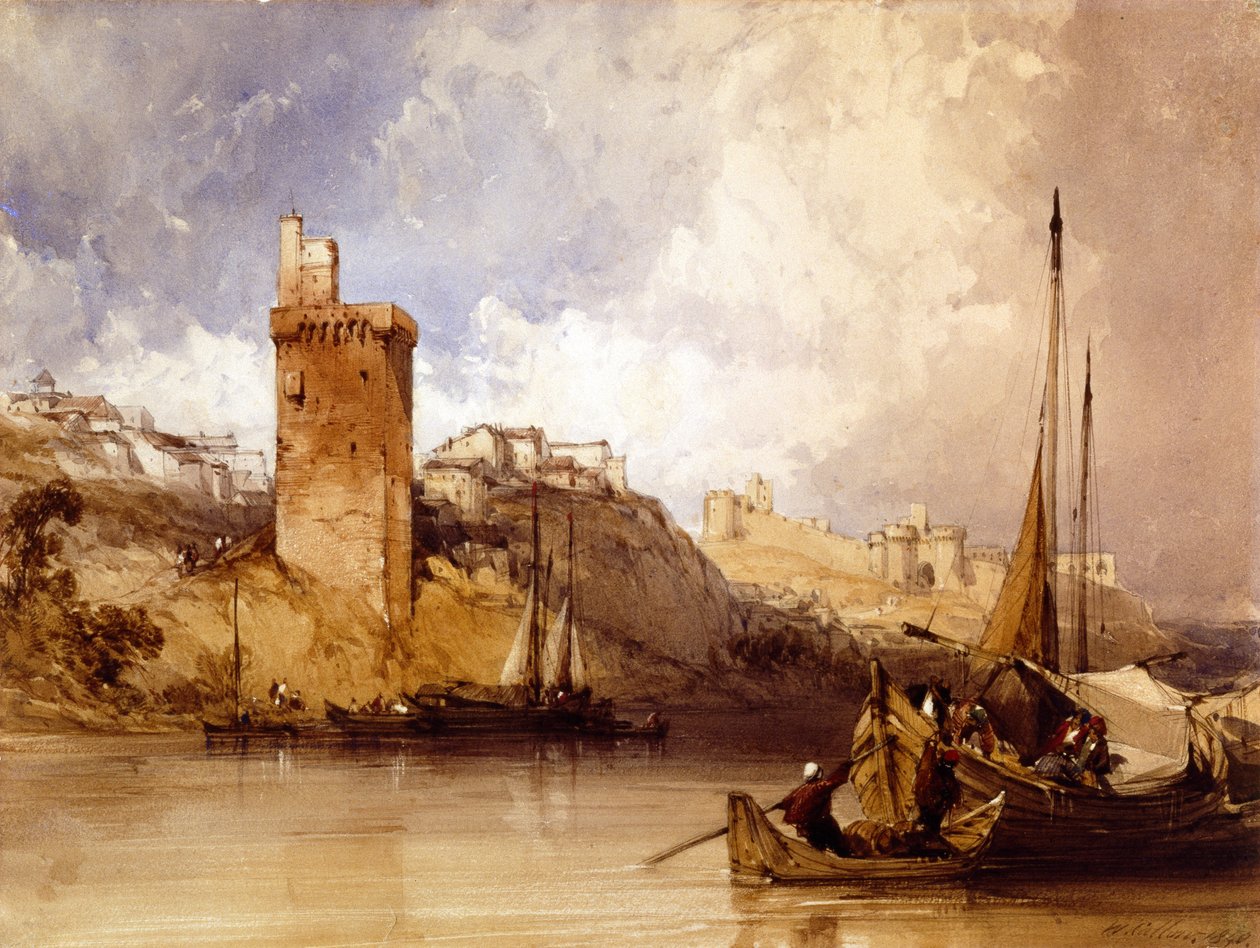 Villeneuve Les Avignon de William Callow