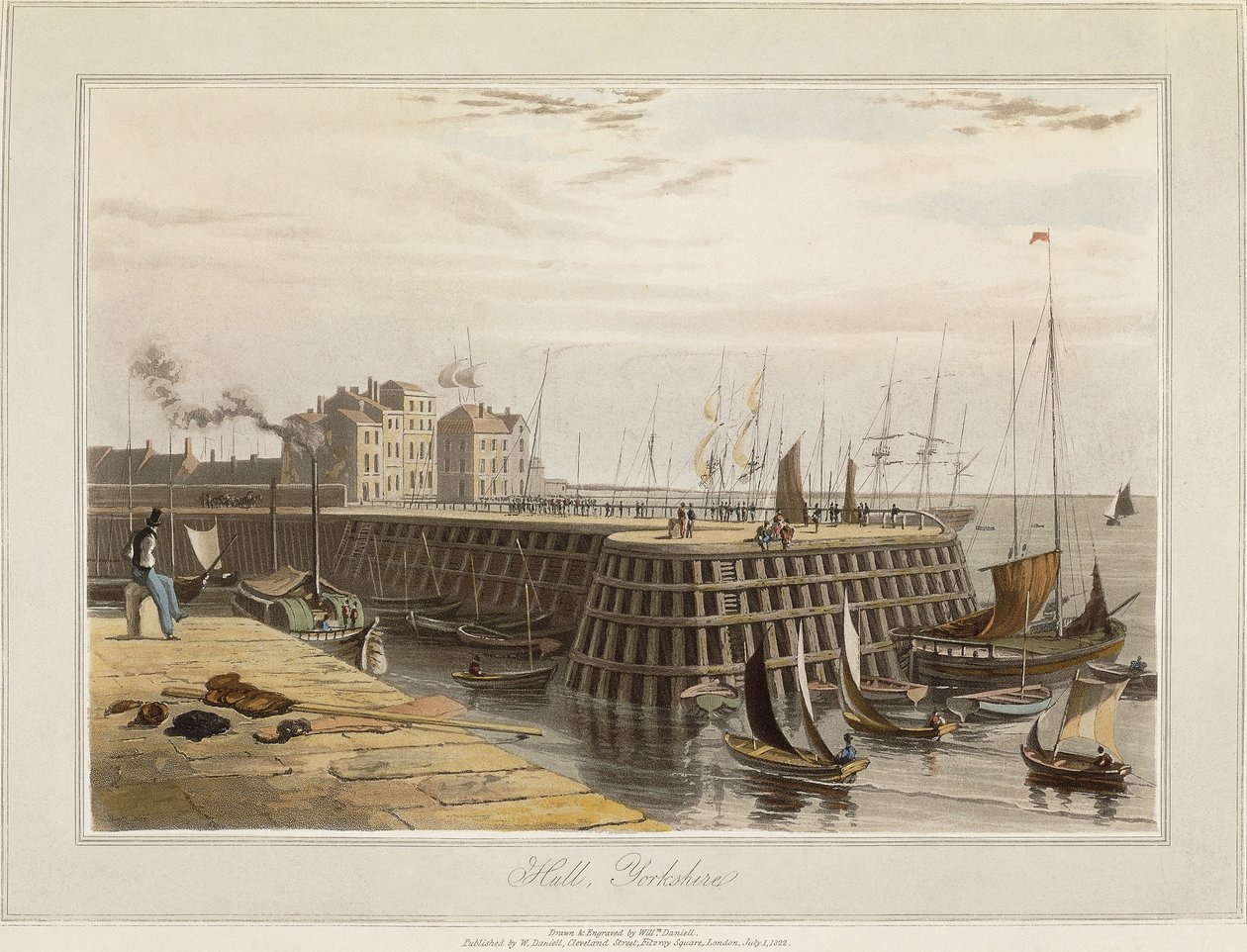 Hull, Yorkshire de William Daniell