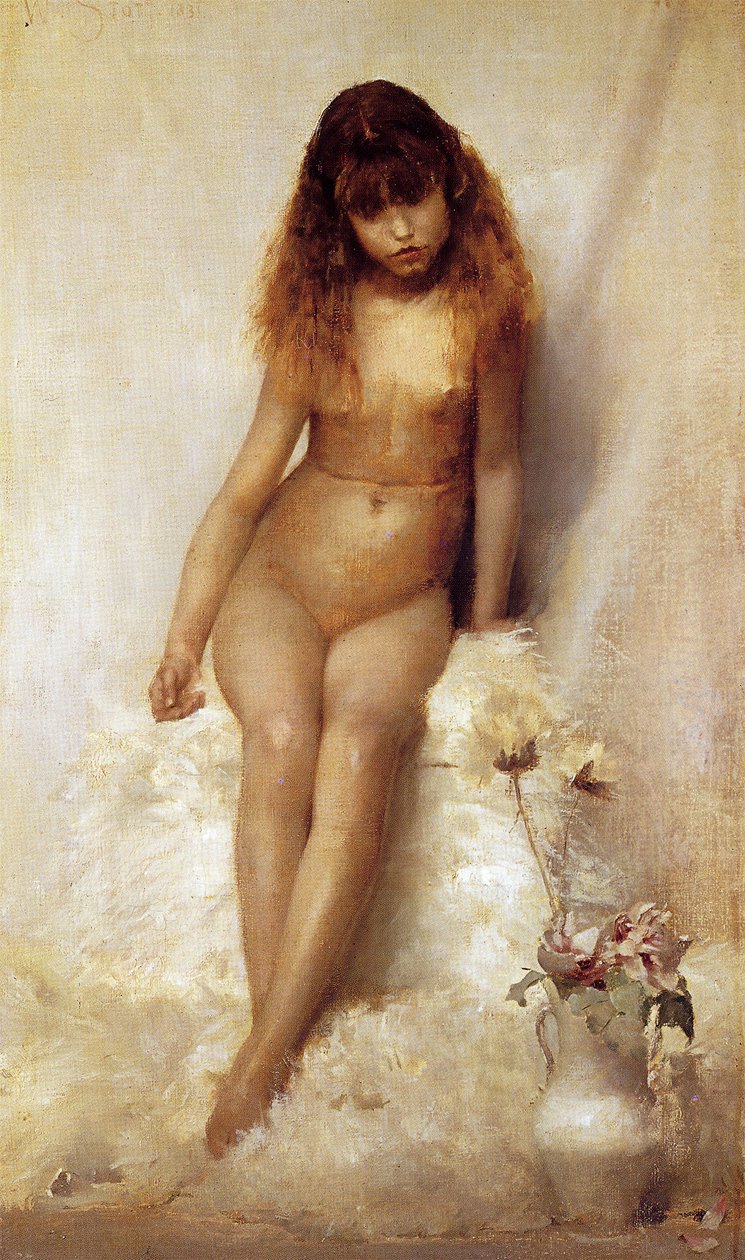 Flor Selvagem, 1881 de William Edward Stott
