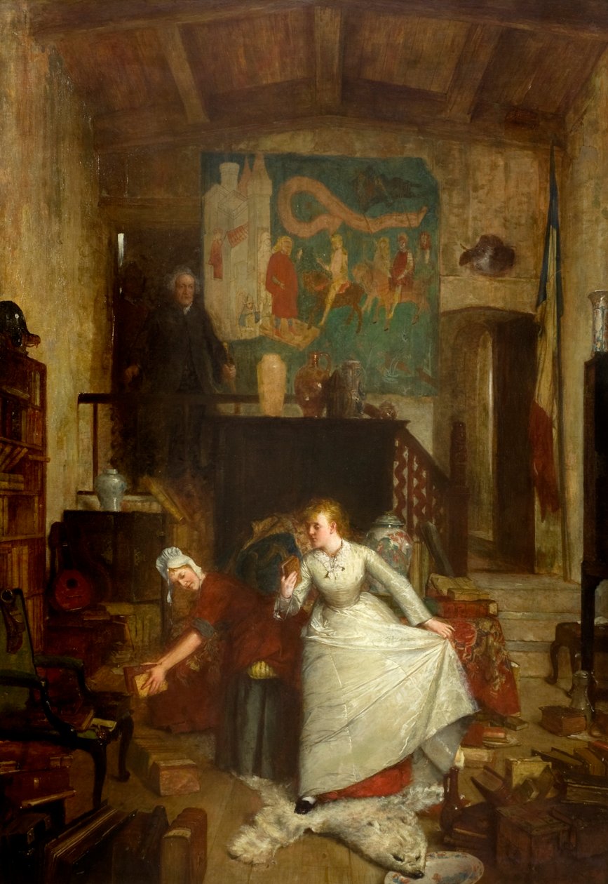 Uma Cena do "The Antiquary" (O Antigo) de William Fettes Douglas