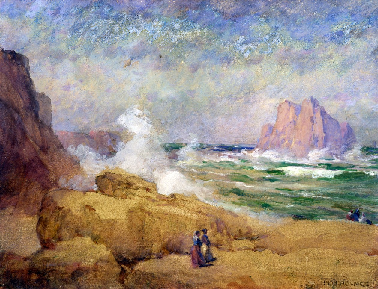 Na costa da Califórnia de William Henry Holmes