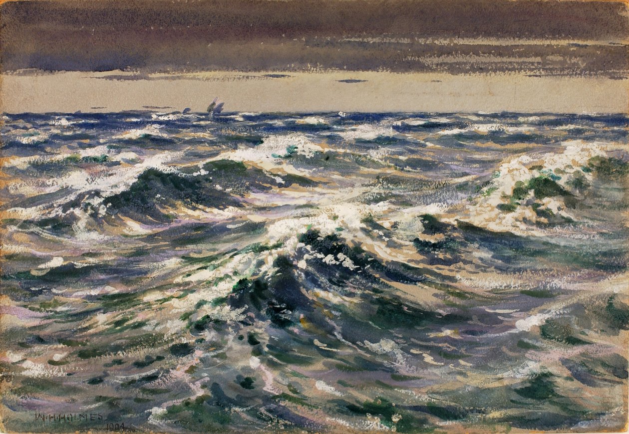 O Mar Aberto, 1904. de William Henry Holmes