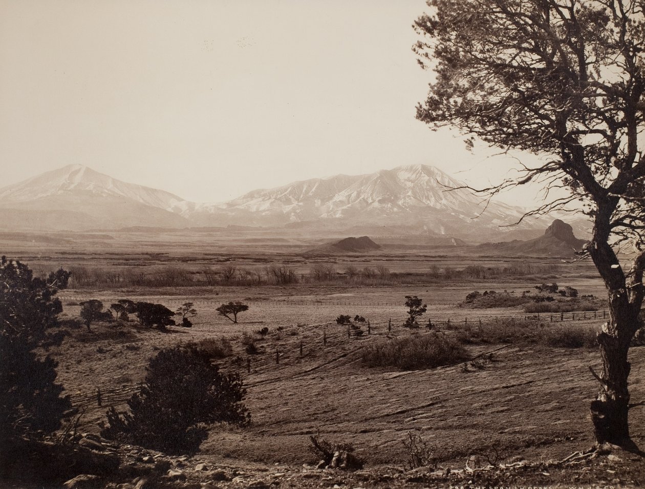 Os Picos Espanhóis de William Henry Jackson