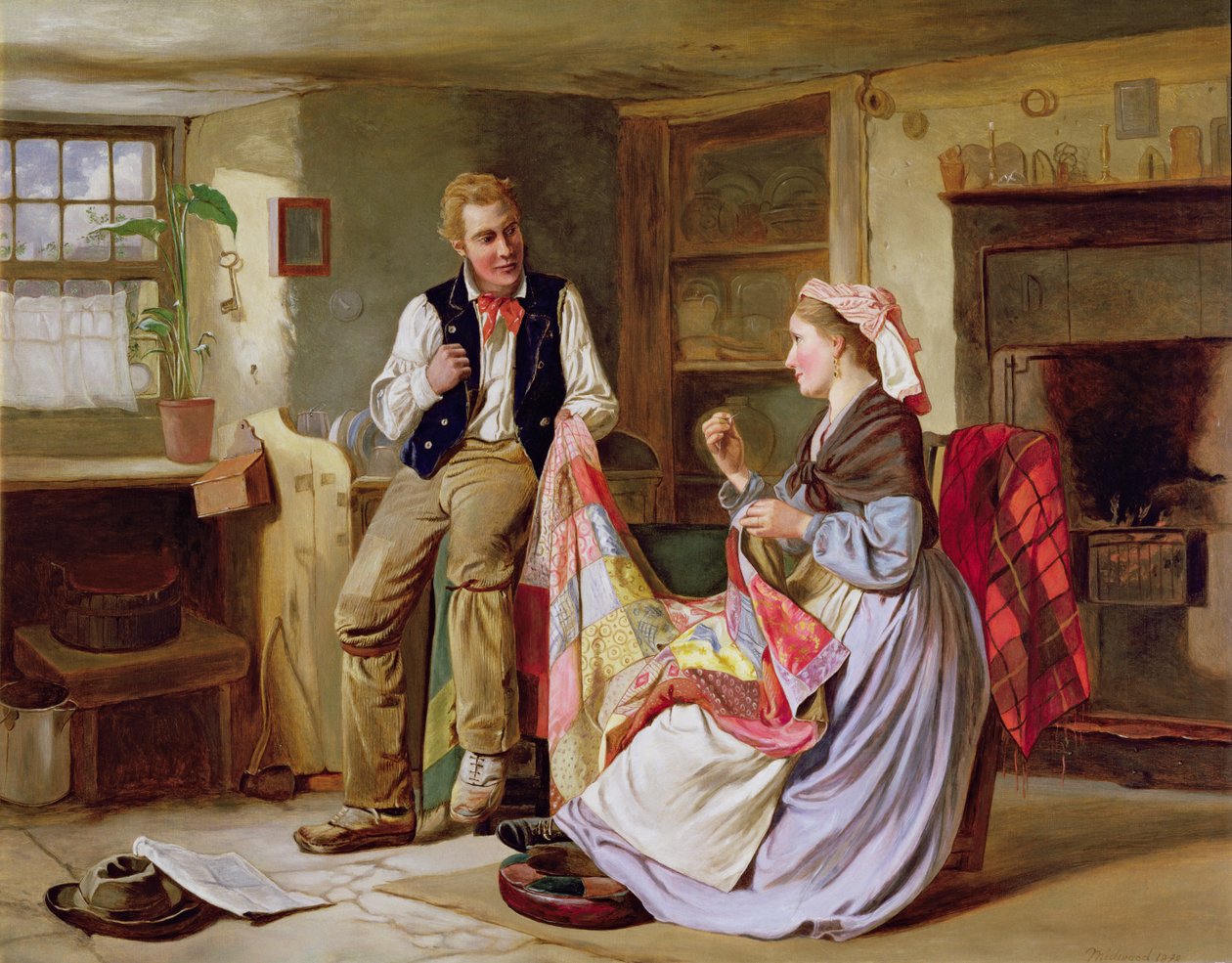 O Patchwork Quilt de William Henry Midwood
