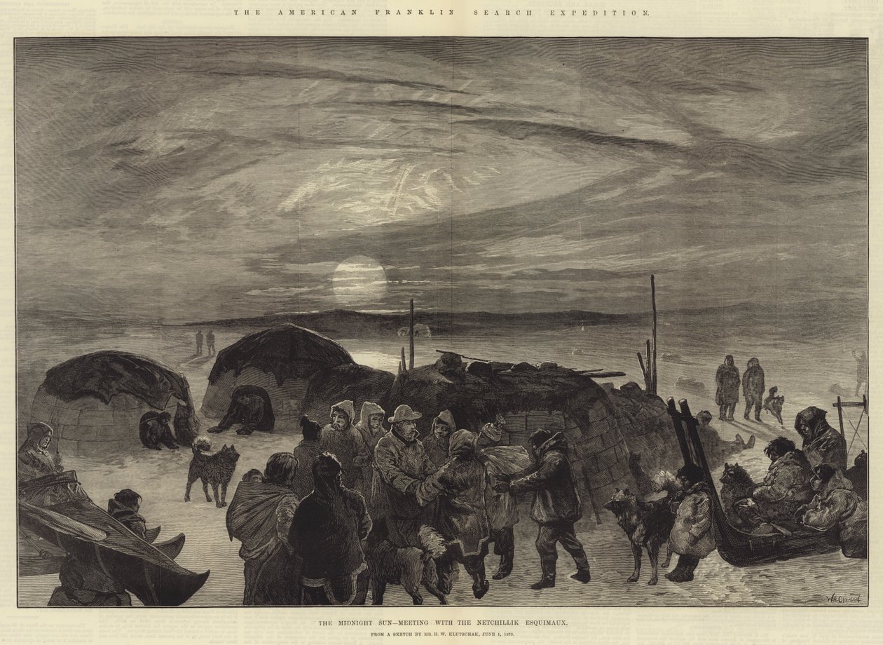 The American Franklin Search Expedition de William Heysham Overend