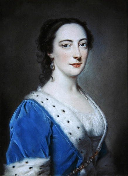 Mary Blount (pastel) de William Hoare