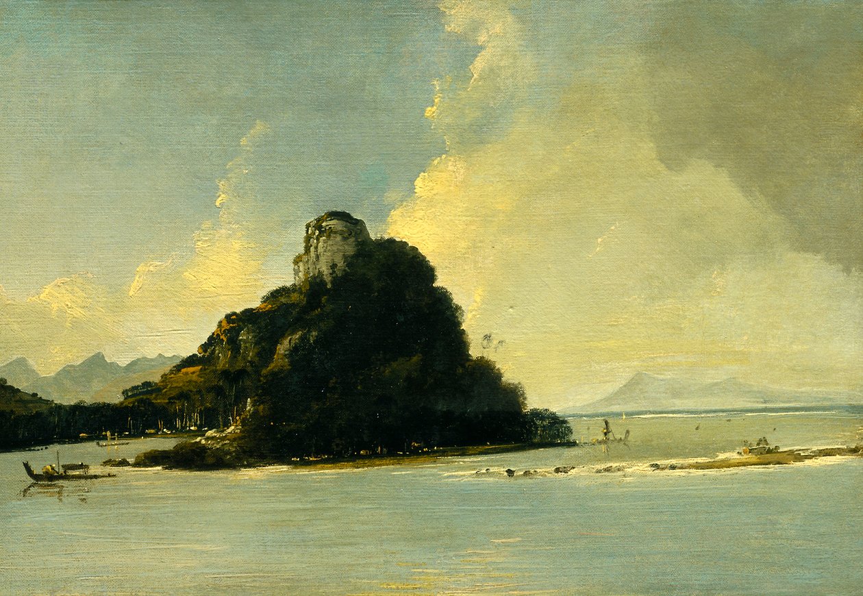 Porto de Owharee, Huahine de William Hodges