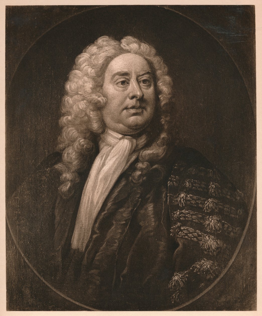 Thomas Pellet, MD, c1725 de William Hogarth