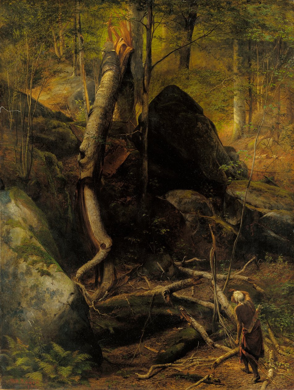 O marco caído, 1872 de William Holbrook Beard
