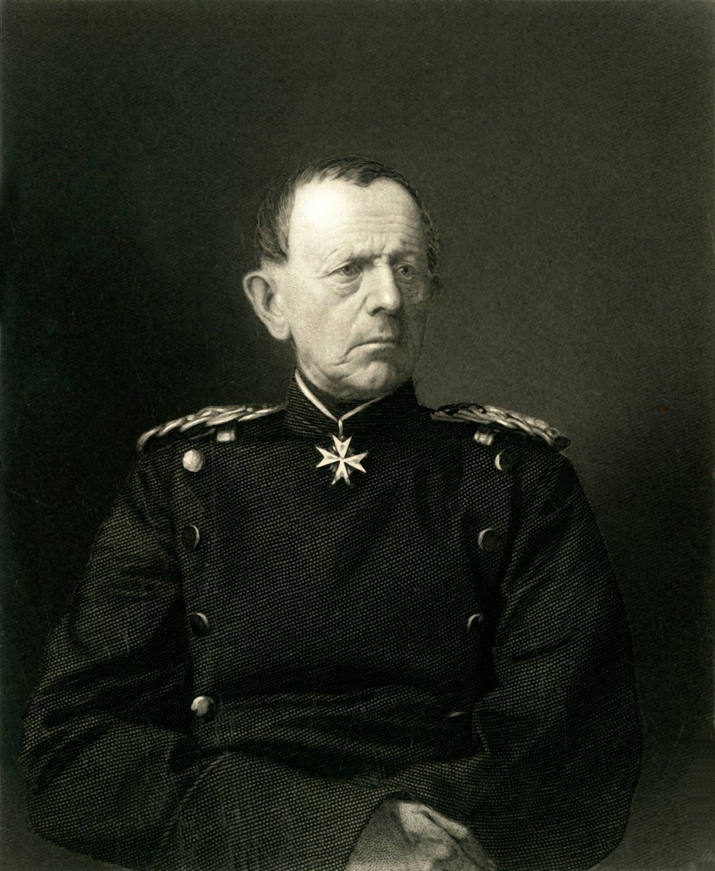 "General von Moltke", c1872.   de William Holl