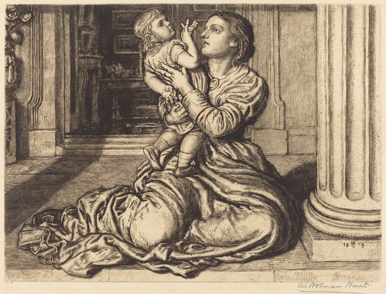 A despedida do pai de William Holman Hunt