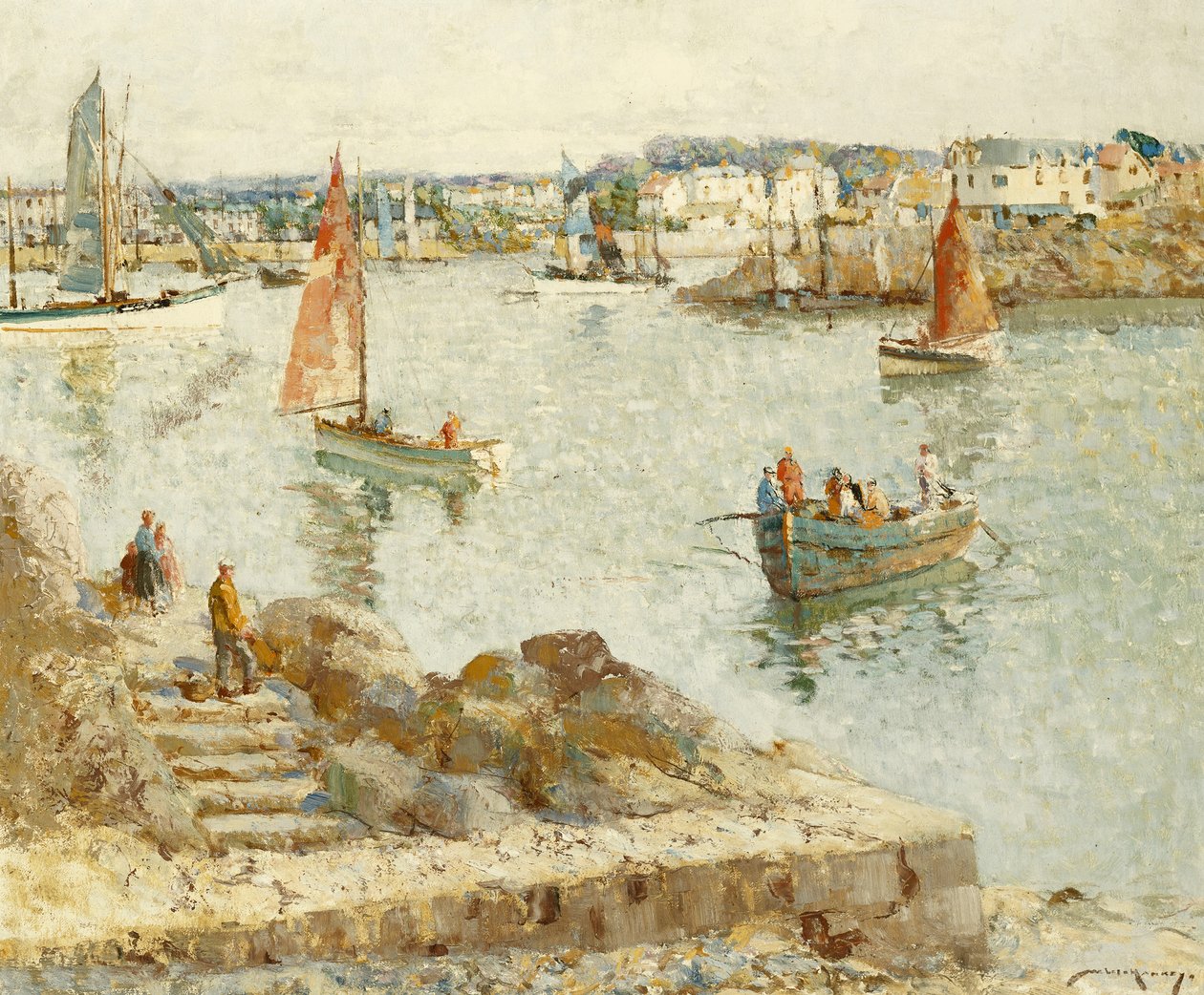 O Ferry, Concarneau de William Lee Hankey