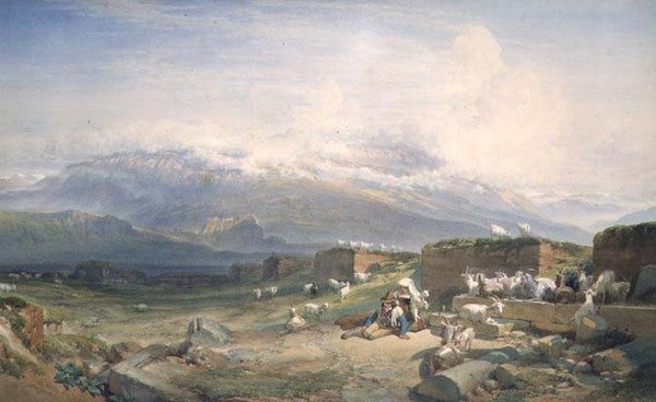 A Campagna Romana de William Leighton Leitch