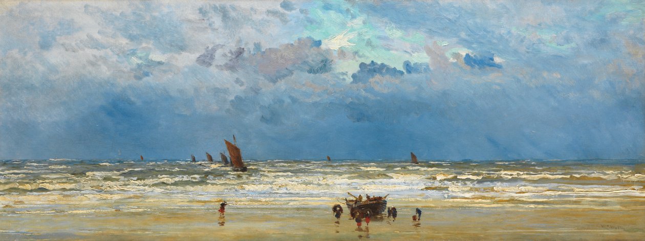 Casa novamente, c.1880 de William Lionel Wyllie