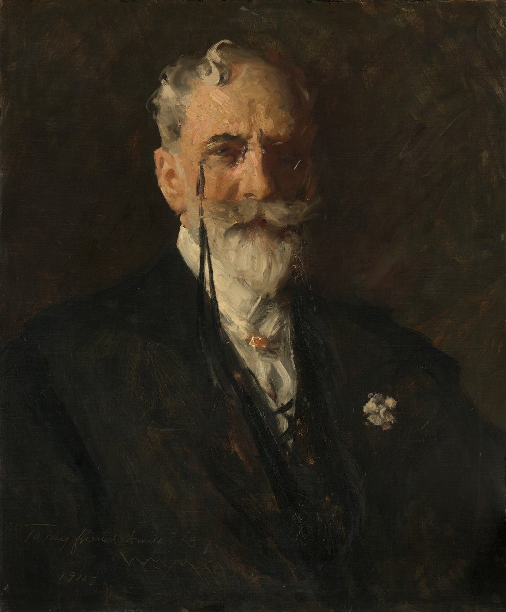 Auto-retrato, 1915. de William Merritt Chase