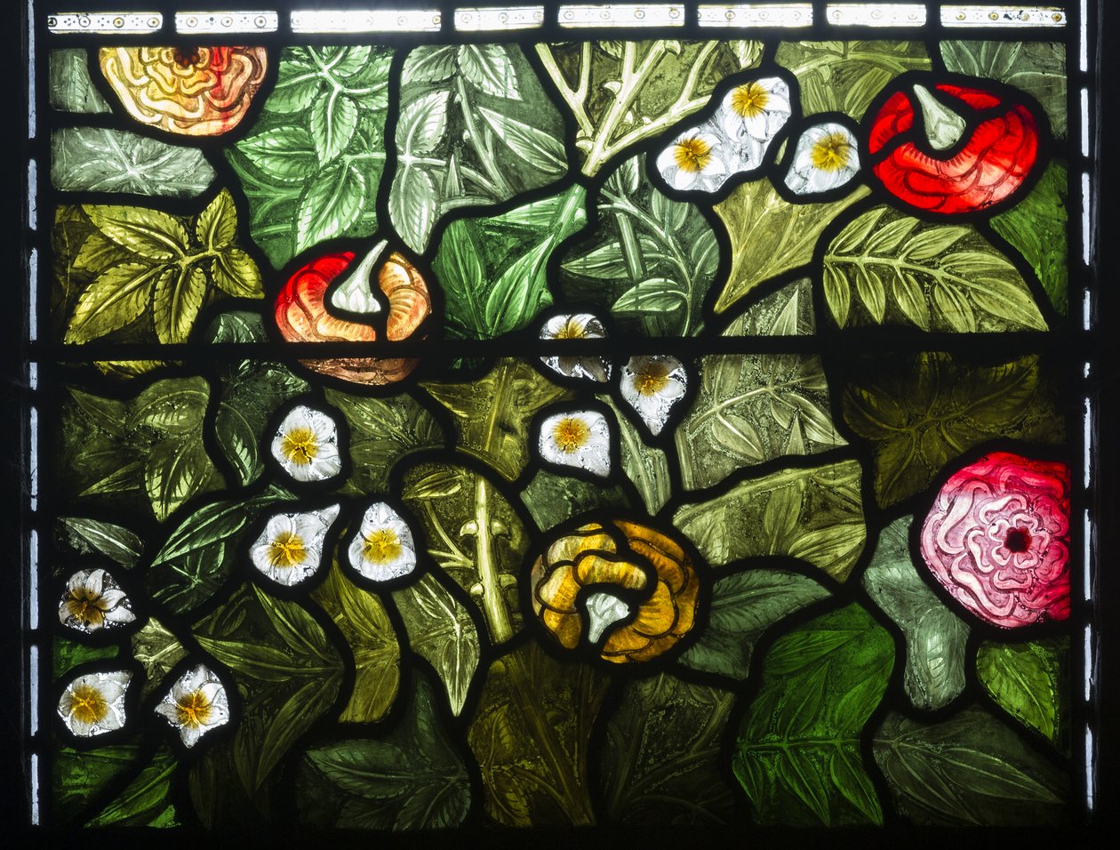 Detalhe Floral de William Morris