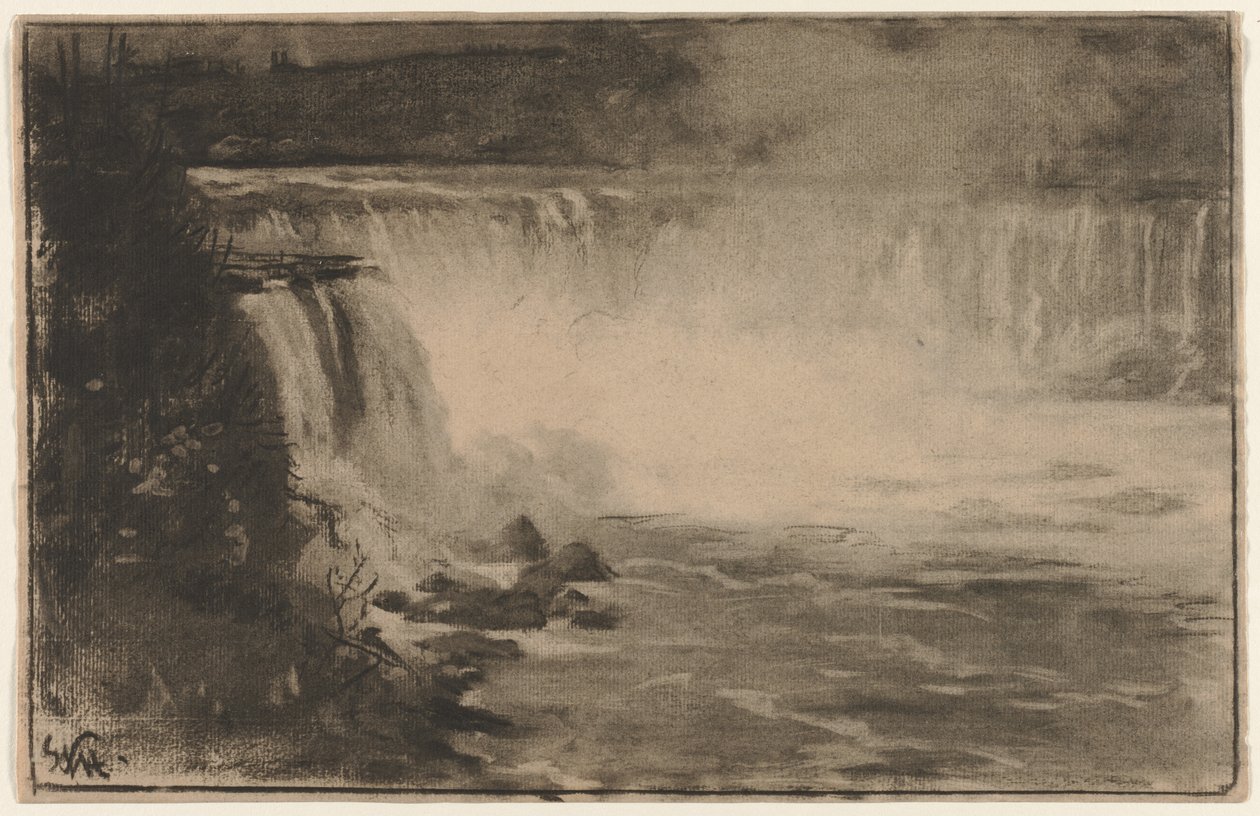 Cataratas do Niágara de William Morris Hunt