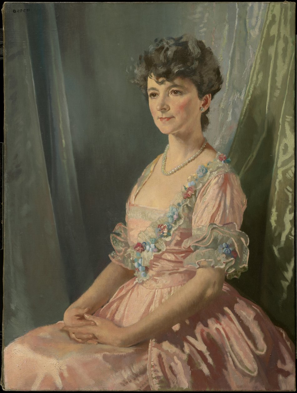 Francine JM Clark, 1921-22 de William Orpen