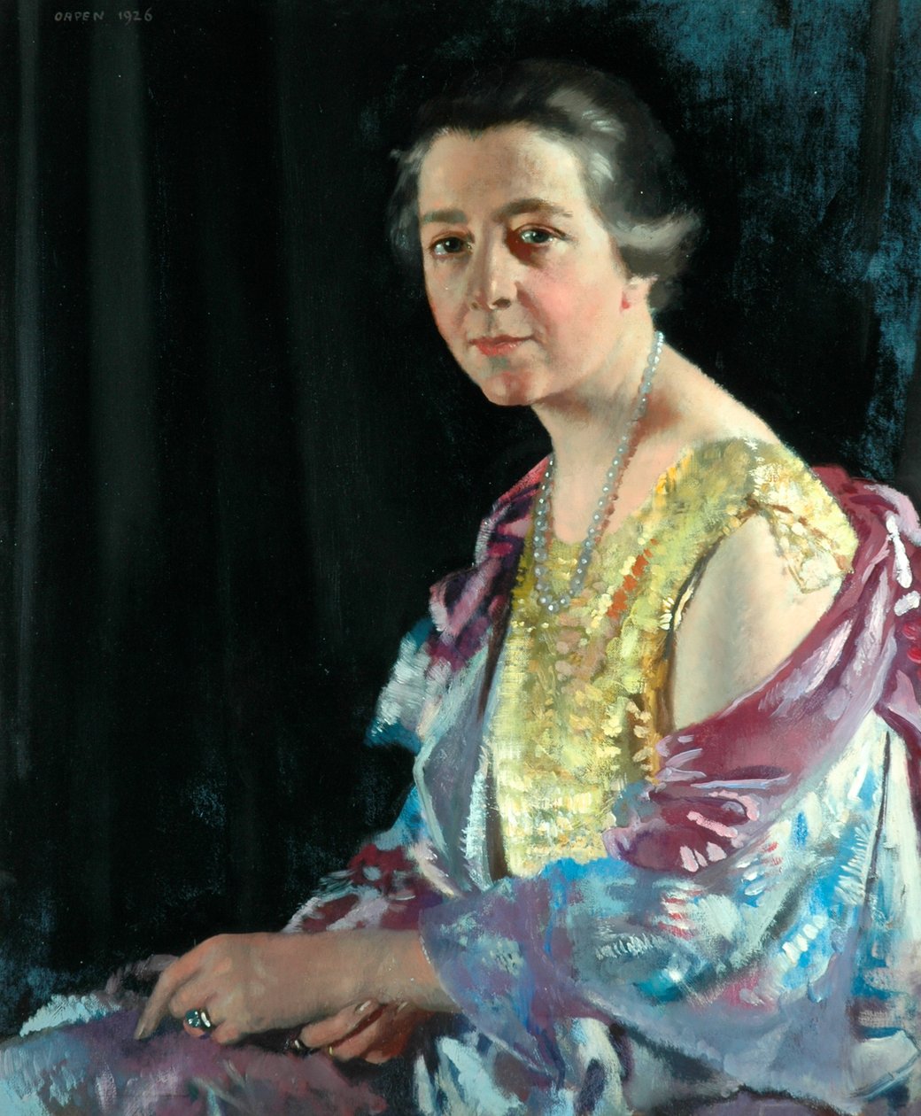 Sra. Thomas Howarth, 1926 de William Orpen