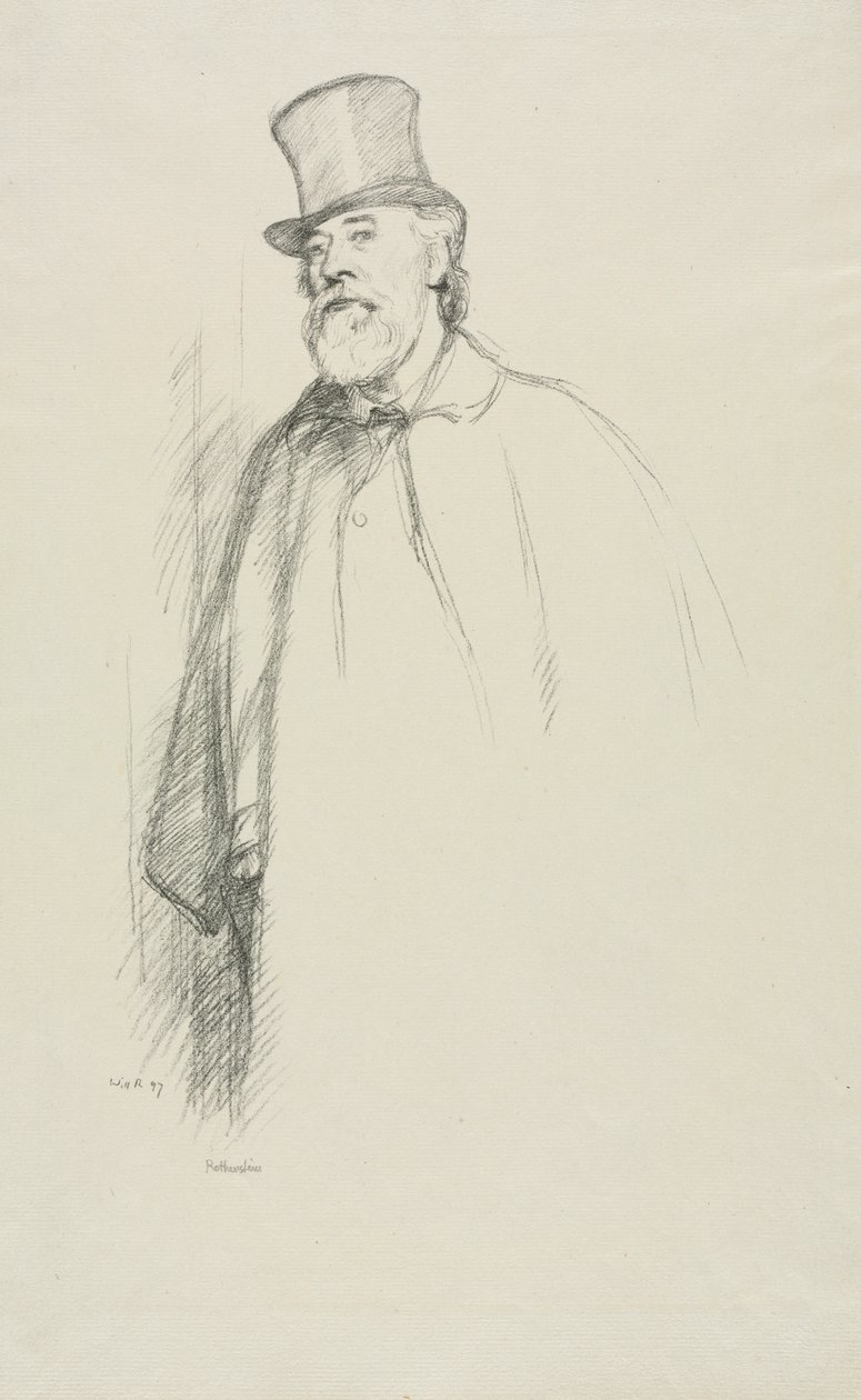 Alphonse Legros, 1897. de William Rothenstein