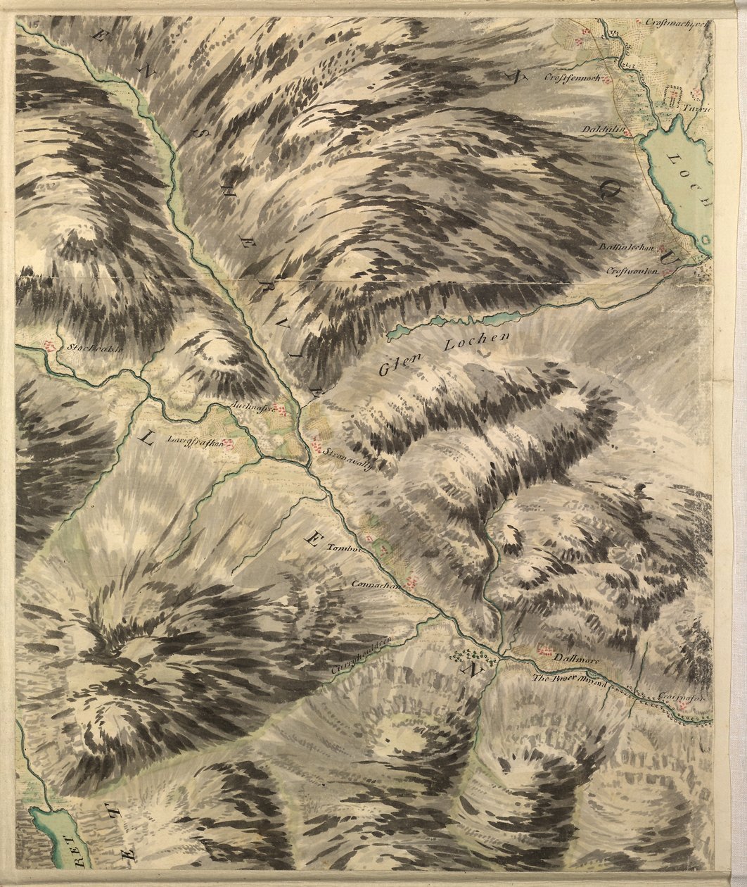 Roy Military Survey of Scotland de William Roy