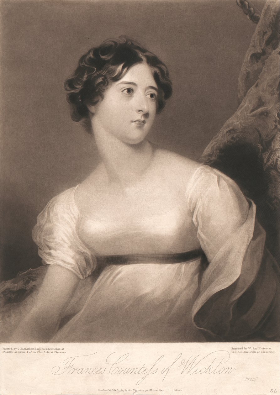 Frances Condessa de Wicklow de William Say