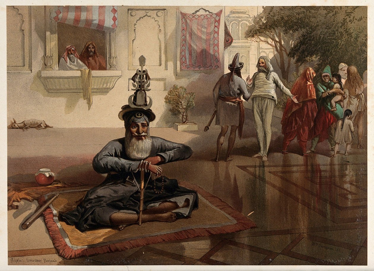 Akali, Umritser Punjaub de William Simpson